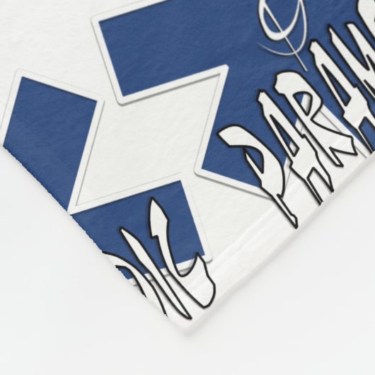 Paramedische actie fleece deken (Hoek)