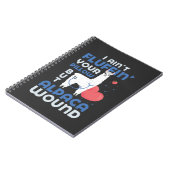 Paramedische Alpaca Wound Care Neurse Trauma EMT Notitieboek (Linkerzijde)