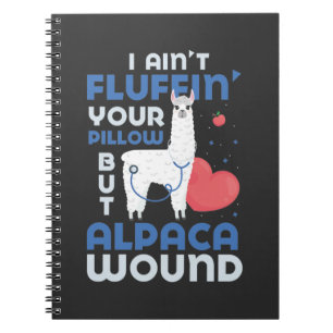 Paramedische Alpaca Wound Care Neurse Trauma EMT Notitieboek