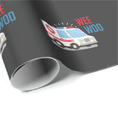 Paramedische Ambulance Car wee Cadeaupapier (Rol Hoek)