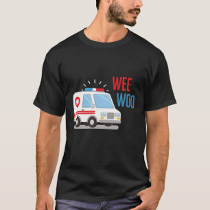 Paramedische Ambulance Car wee T-shirt