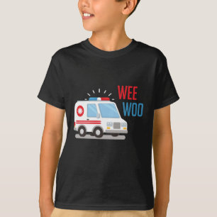Paramedische Ambulance Car wee T-shirt