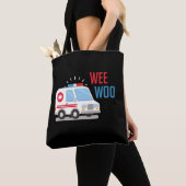 Paramedische Ambulance Car wee Tote Bag (Dichtbij)