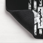 Paramedische Amerikaanse vlag Onafhankelijkheidsda Muismat (Hoek)