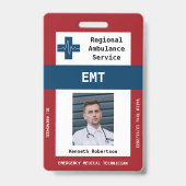 Paramedische beveiligings-ID-badge Badge (Voorzijde)