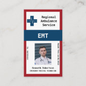 paramedische diensten visitekaartje (Voorkant)