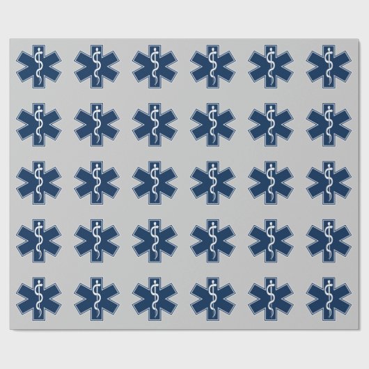 Paramedische EMT EMS Cadeaupapier (Vlak)