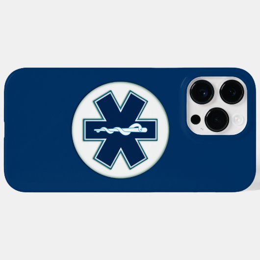 Paramedische EMT EMS Case-Mate iPhone Case (Achterkant (horizontaal))