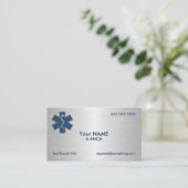 Paramedische EMT EMS Deluxe Visitekaartje (Staand voorkant)