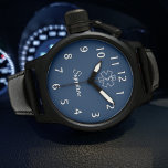 Paramedische EMT EMS Handtekening Horloge<br><div class="desc">Geweldig horloge voor paramedici,  EMT en EMS A-EMCA of voor iedereen in de geneeskunde en voor iedereen in de eerste reactie. Rij van het Asclepius-ontwerp.</div>