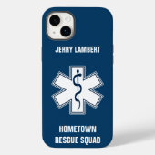 Paramedische EMT EMS Name Sjabloon Case-Mate iPhone Case (Achterkant)