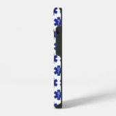 Paramedische EMT EMS-symbool iPhone Hoesje (Linkerkant)