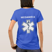 Paramedische EMT EMS T-shirt (Achterkant)