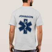 Paramedische EMT EMS T-shirt (Achterkant)