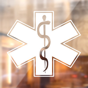 Paramedische EMT EMS Window Cling Raamsticker