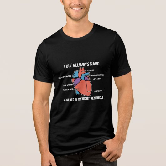 Paramedische EMT First Responders Tri-Blend Shirt (Voorkant)