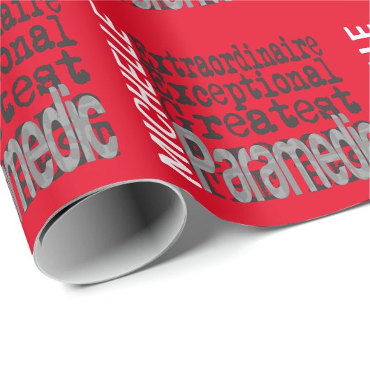 Paramedische extraordinaire cadeaupapier (Rol Hoek)