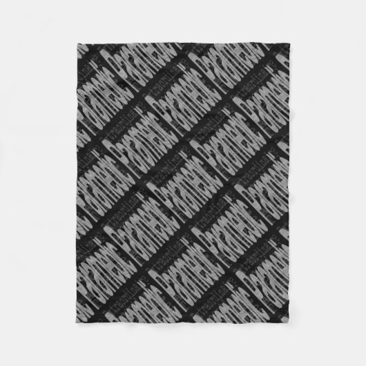 Paramedische extraordinaire fleece deken (Voorkant)