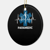 Paramedische hartslag keramisch ornament (Links)