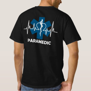 Paramedische hartslag t-shirt