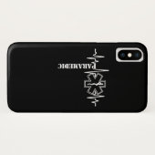 Paramedische hartslag verpleegkundige Case-Mate iPhone case (Achterkant (horizontaal))