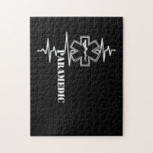 Paramedische hartslag verpleegkundige legpuzzel (Verticaal)