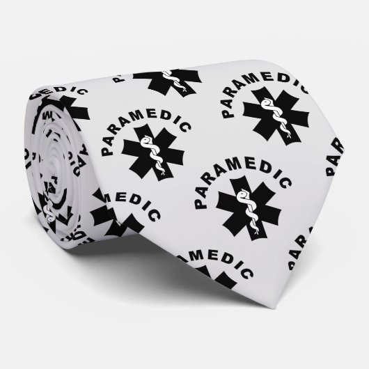 Paramedische Logo Stropdas (Opgerold)