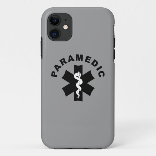 Paramedische Logo Thema Case-Mate iPhone Case (Achterkant)