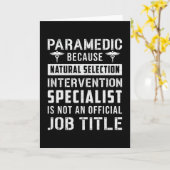 Paramedische omdat natuurlijke selectie een kaart (Gele Bloem)