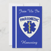 Paramedische oproep tot pensionering kaart (Voorkant)