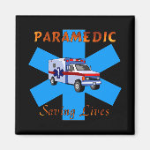 Paramedische reddingslevens magneet (Voorkant)