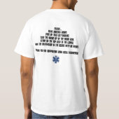 Paramedische Shirt 1 (Achterkant)