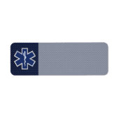 Paramedische spoeddiensten voor sterren etiket (Voorkant)