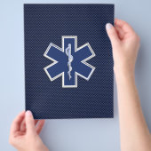 Paramedische spoeddiensten voor sterren flyer (Hand)