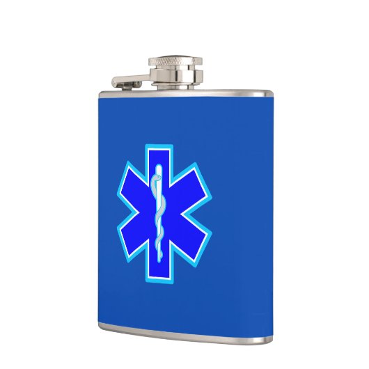 Paramedische spoeddiensten voor sterren heupfles (Links)