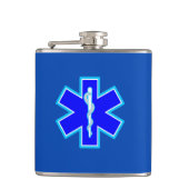 Paramedische spoeddiensten voor sterren heupfles (Voorkant)