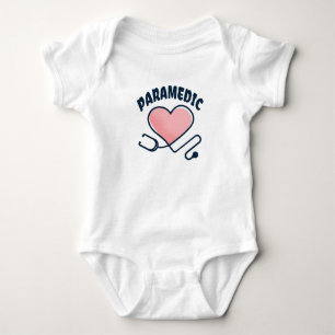 Paramedische stethoscoop met hart romper