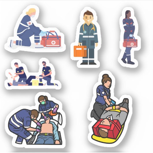 Paramedische Stickers (Voorkant)