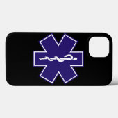 Paramedische symbolen Case-Mate iPhone case (Achterkant (horizontaal))