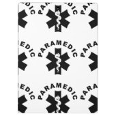 Paramedische thema klembord (Achterkant)