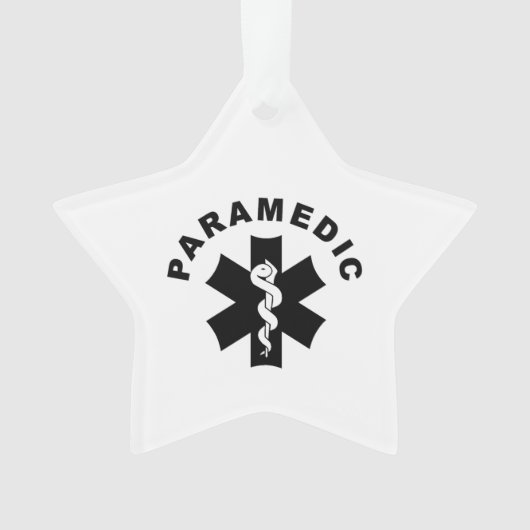 Paramedische thema ornament (voorkant)