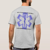 Paramedische verpakking voor levensverzekering T T-shirt (Achterkant)