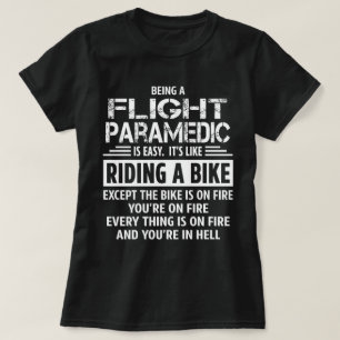 Paramedische vlucht t-shirt
