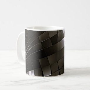 parametrische roosterstroom koffiemok