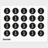 Paramore cropped headbanger röntgenartsen  ronde sticker (Vel)