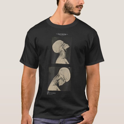 Paramore cropped headbanger röntgenfoto dokters  t-shirt (Voorkant)