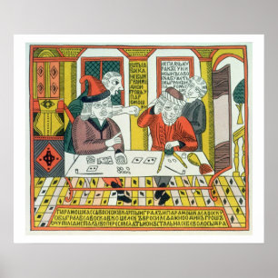 Paramoshka en Savoska (houtsnippers) Poster