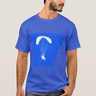 Paramotor Arkansas blauw T-shirt