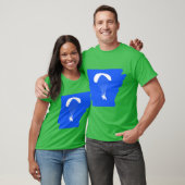 Paramotor Arkansas blauw T-shirt (Unisex)