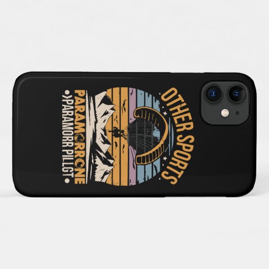 Paramotor piloot paramotoring Case-Mate iPhone case (Achterkant (horizontaal))